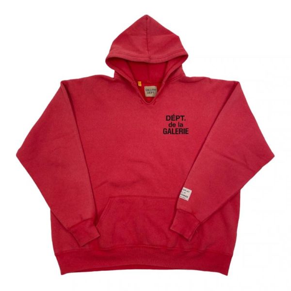 Gallery Dept French Logo Vintage Oversized Hoodie