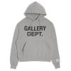 Gallery Dept Logo Grey Hoodie