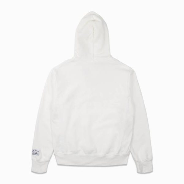 Gallery Dept. Logo Printed Hoodie White