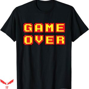 Game Over T-Shirt Gaming Gift Arcade T-Shirt Trending