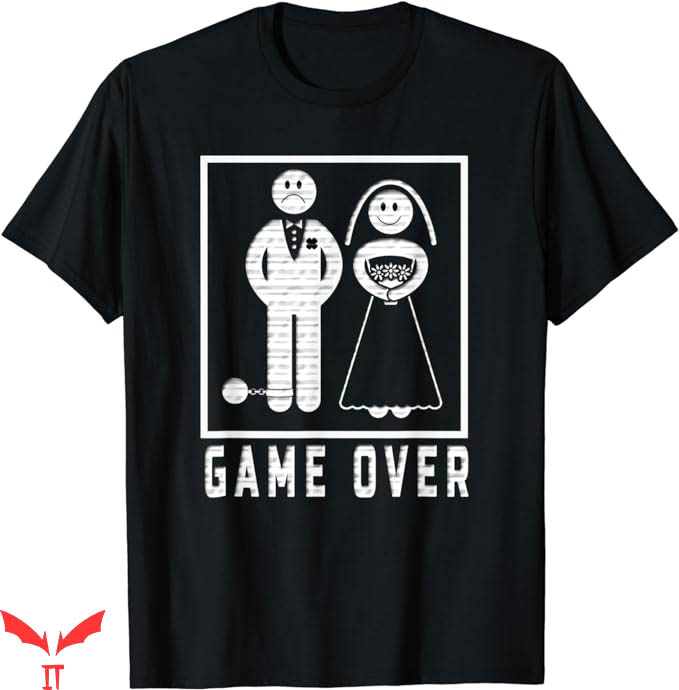 Game Over T-Shirt Wedded Funny Bachelors Wedding Trending Game Over T-Shirt Wedded Funny Bachelors Wedding Trending