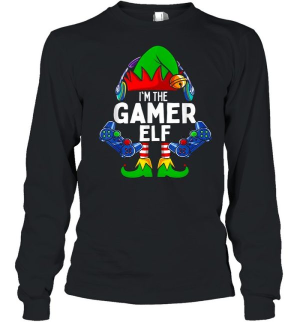 Gamer Elf Matching Family Christmas Shirt