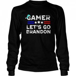 Gamer Let's Go Brandon Family Matching Christmas Group T Shirt 3
