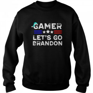 Gamer Let's Go Brandon Family Matching Christmas Group T Shirt 4