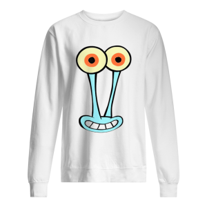 Gary Halloween Snail Group Costume Cartoon Face Funny Shirt
