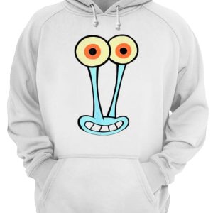 Gary Halloween Snail Group Costume Cartoon Face Funny Shirt 3