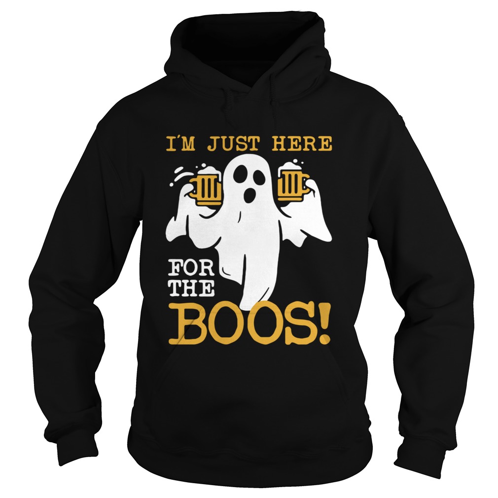 Ghost Beer Im Just Here For The Boos shirt Ghost Beer Im Just Here For The Boos shirt