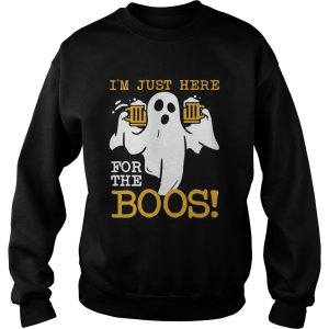 Ghost Beer Im Just Here For The Boos shirt 3