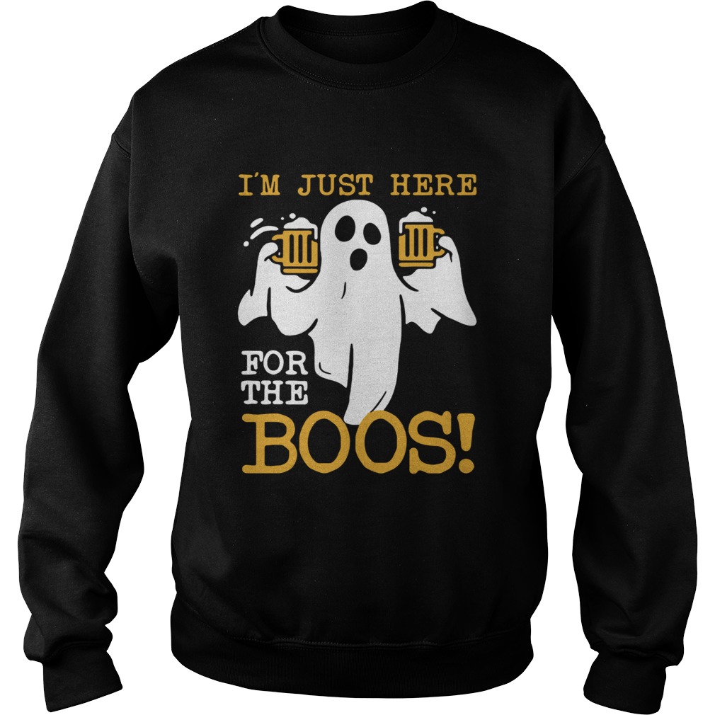 Ghost Beer Im Just Here For The Boos shirt Ghost Beer Im Just Here For The Boos shirt