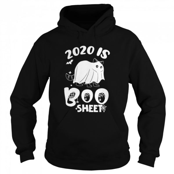 Ghost Cat 2020 Is Boo Sheet Halloween shirt