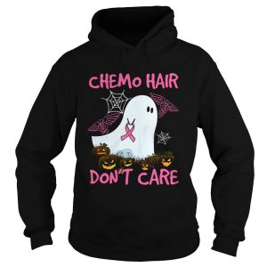 Ghost Chemo Hair Dont Care Nurse Halloween shirt