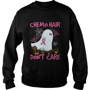 Ghost Chemo Hair Dont Care Nurse Halloween shirt