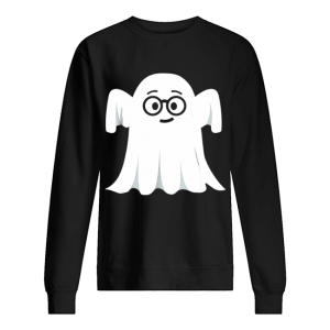 Ghost Emoji Nerd Geek Halloween shirt