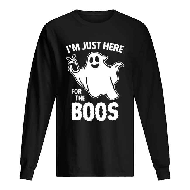 Ghost I’m Just Here For The Boos Shirt Ghost I’m Just Here For The Boos Shirt