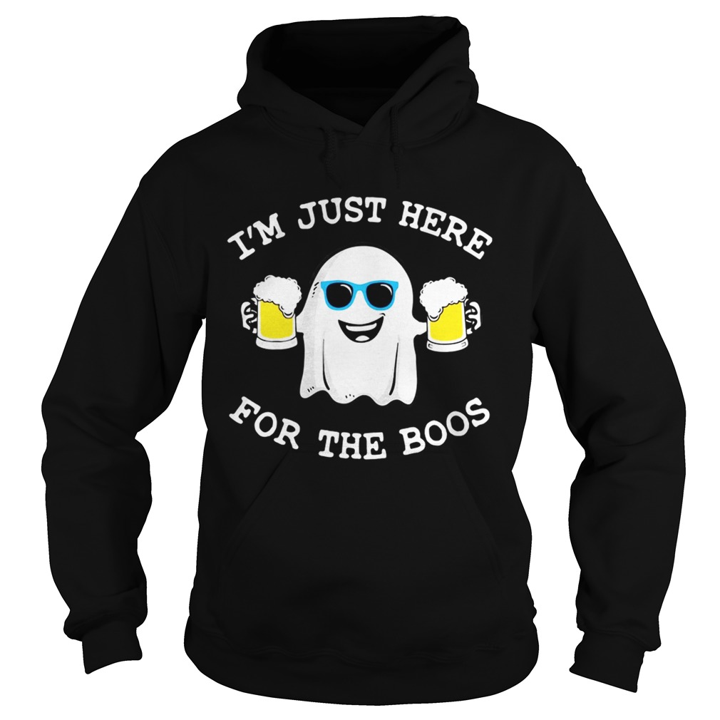 Ghost Im just here for the boos beer Halloween shirt Ghost Im just here for the boos beer Halloween shirt