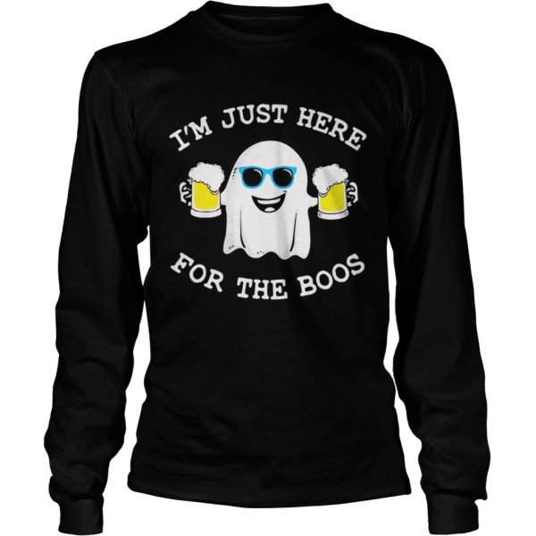 Ghost Im just here for the boos beer Halloween shirt