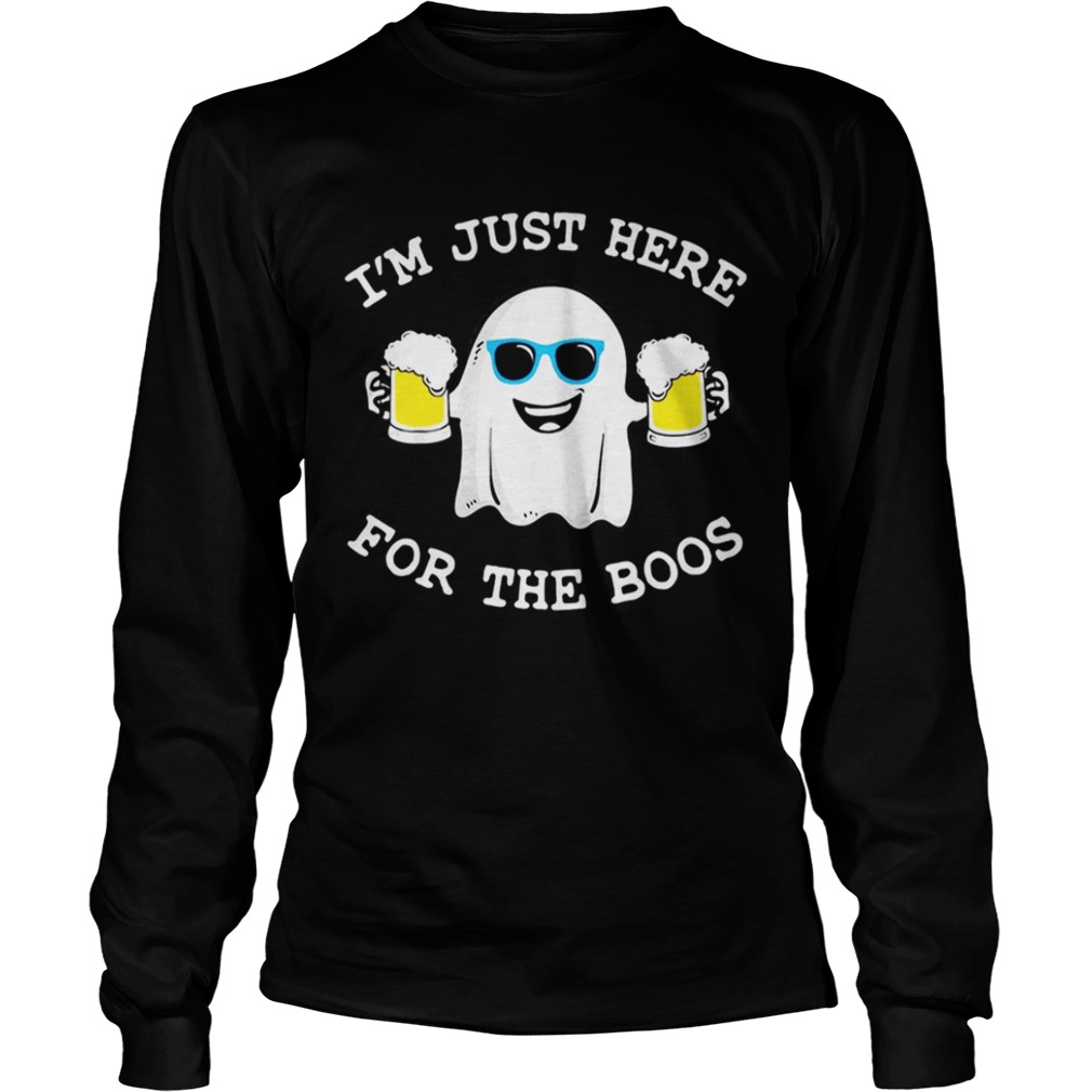 Ghost Im just here for the boos beer Halloween shirt Ghost Im just here for the boos beer Halloween shirt