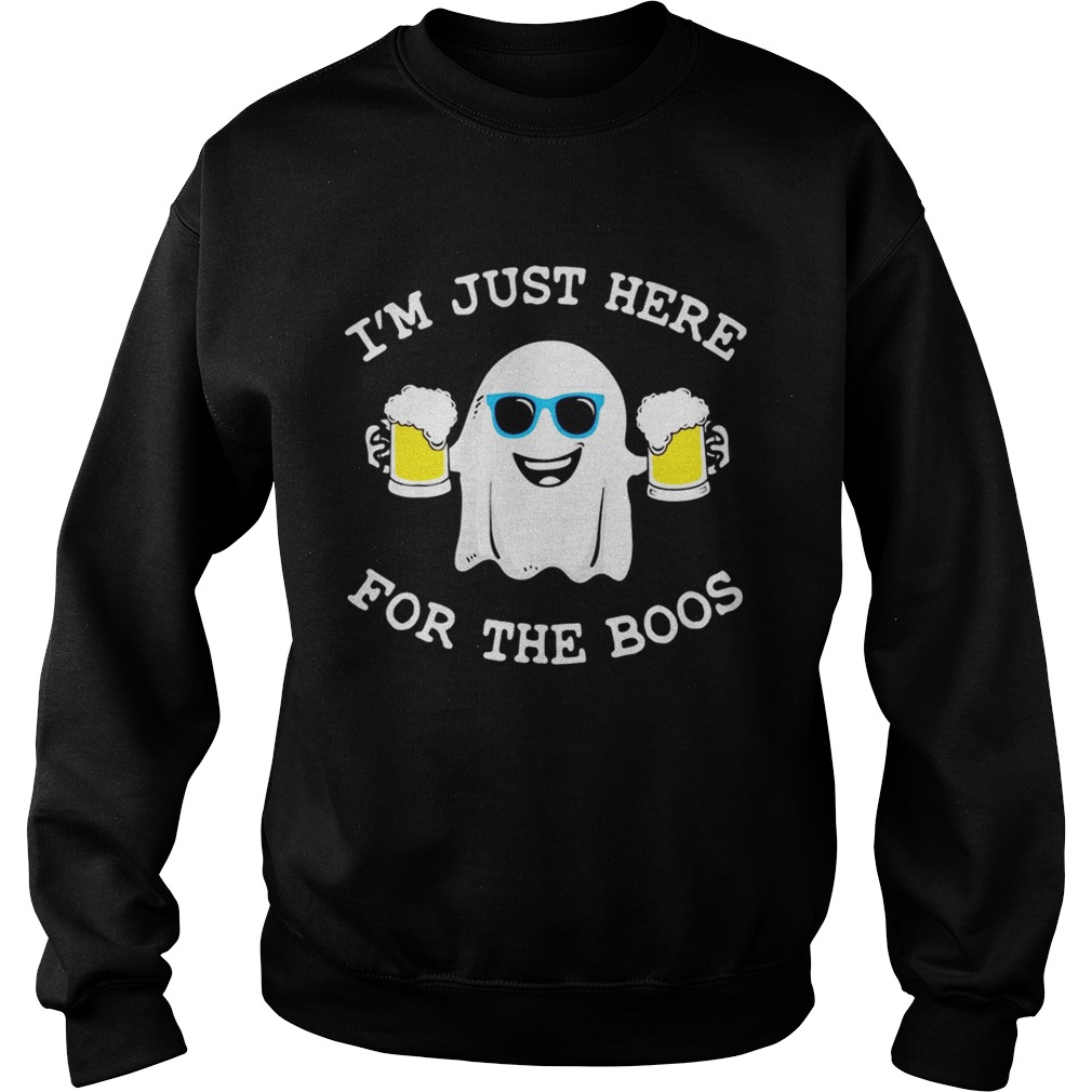 Ghost Im just here for the boos beer Halloween shirt Ghost Im just here for the boos beer Halloween shirt