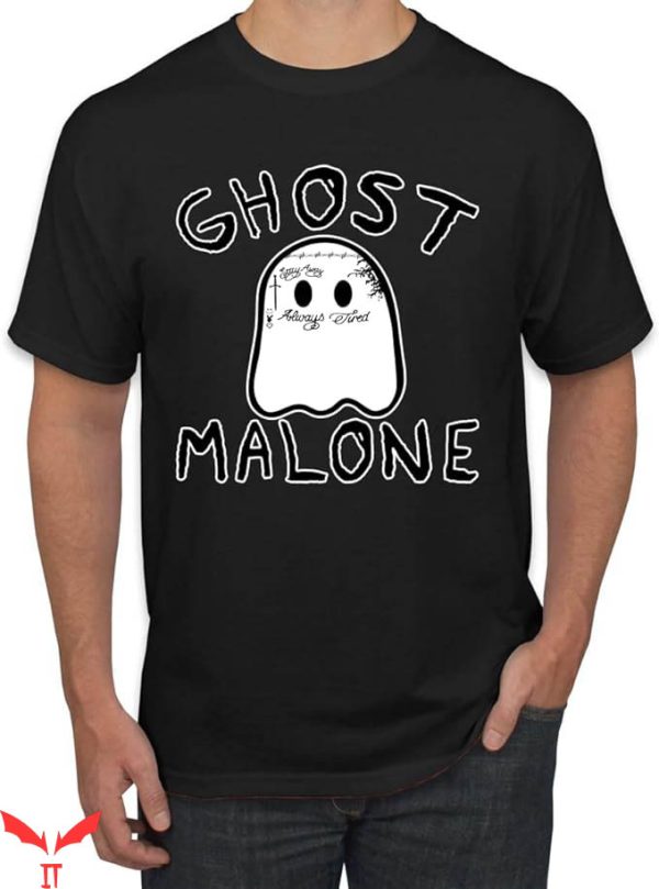 Ghost Malone T-Shirt The Shy Ghost T-Shirt Halloween