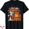 Ghost Malone T-Shirt This House Ghost Pumpkin Halloween Tee