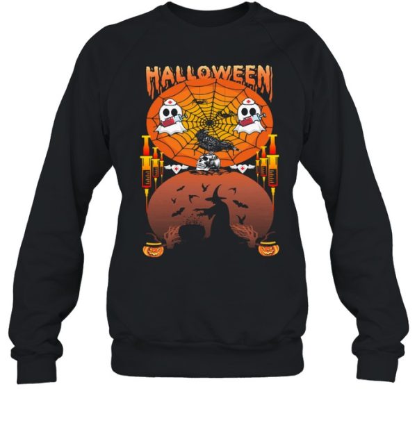 Ghost Nurse Halloween shirt