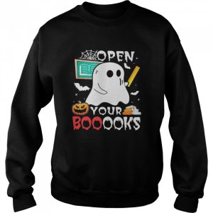 Ghost Open Your Booooks shirt