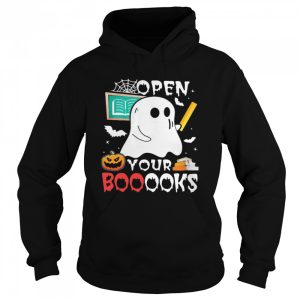 Ghost Open Your Booooks shirt 3