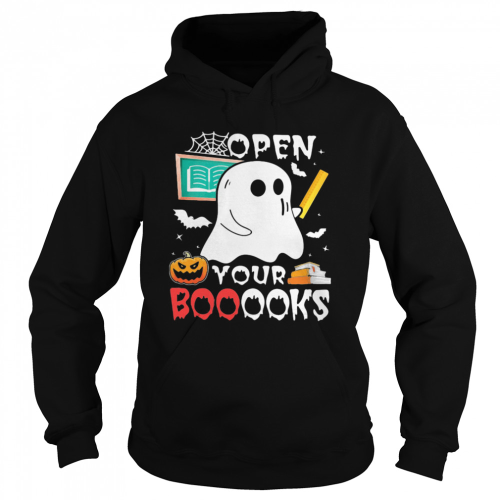 Ghost Open Your Booooks shirt Ghost Open Your Booooks shirt