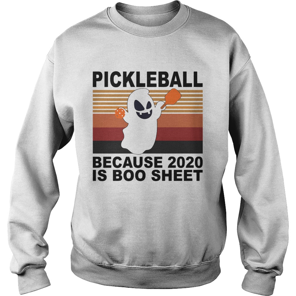 Ghost Pickleball Because 2020 Is Boo Sheet Vintage shirt Ghost Pickleball Because 2020 Is Boo Sheet Vintage shirt
