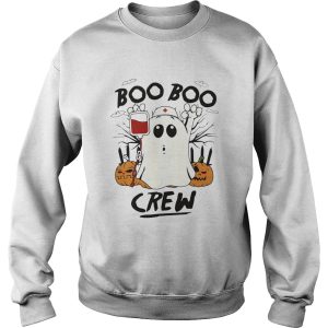 Ghost Pumpkins Nurse Boo Boo Crew Halloween shirt