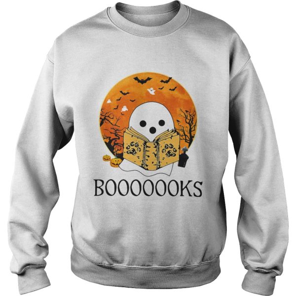 Ghost Reading Books Halloween shirt