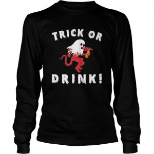 Ghost Trick Or Drink shirt