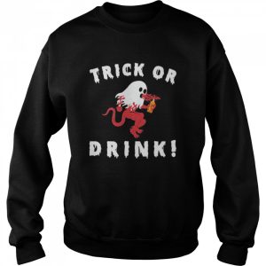 Ghost Trick Or Drink shirt