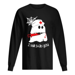 Ghost boo I will stab you shirt