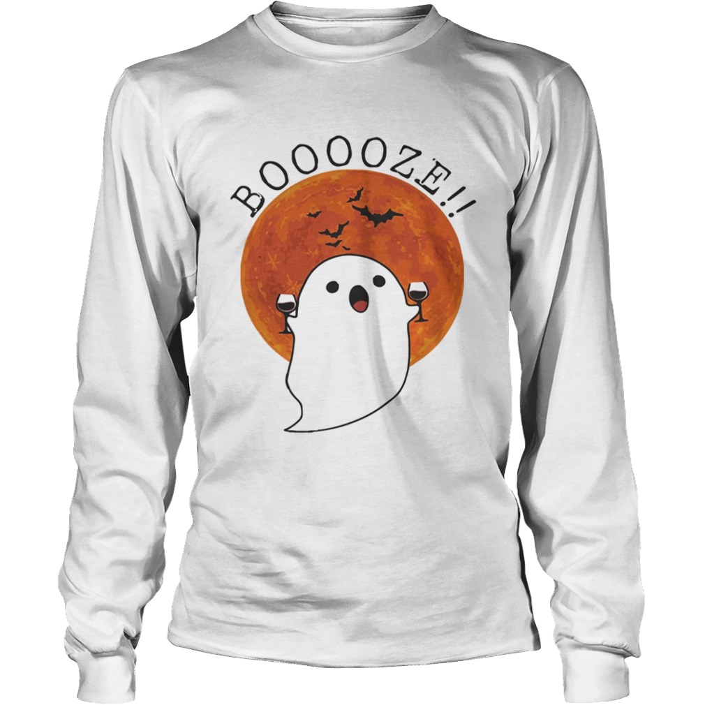 Ghost drinking wine booze Moon Haunted Halloween shirt Ghost drinking wine booze Moon Haunted Halloween shirt