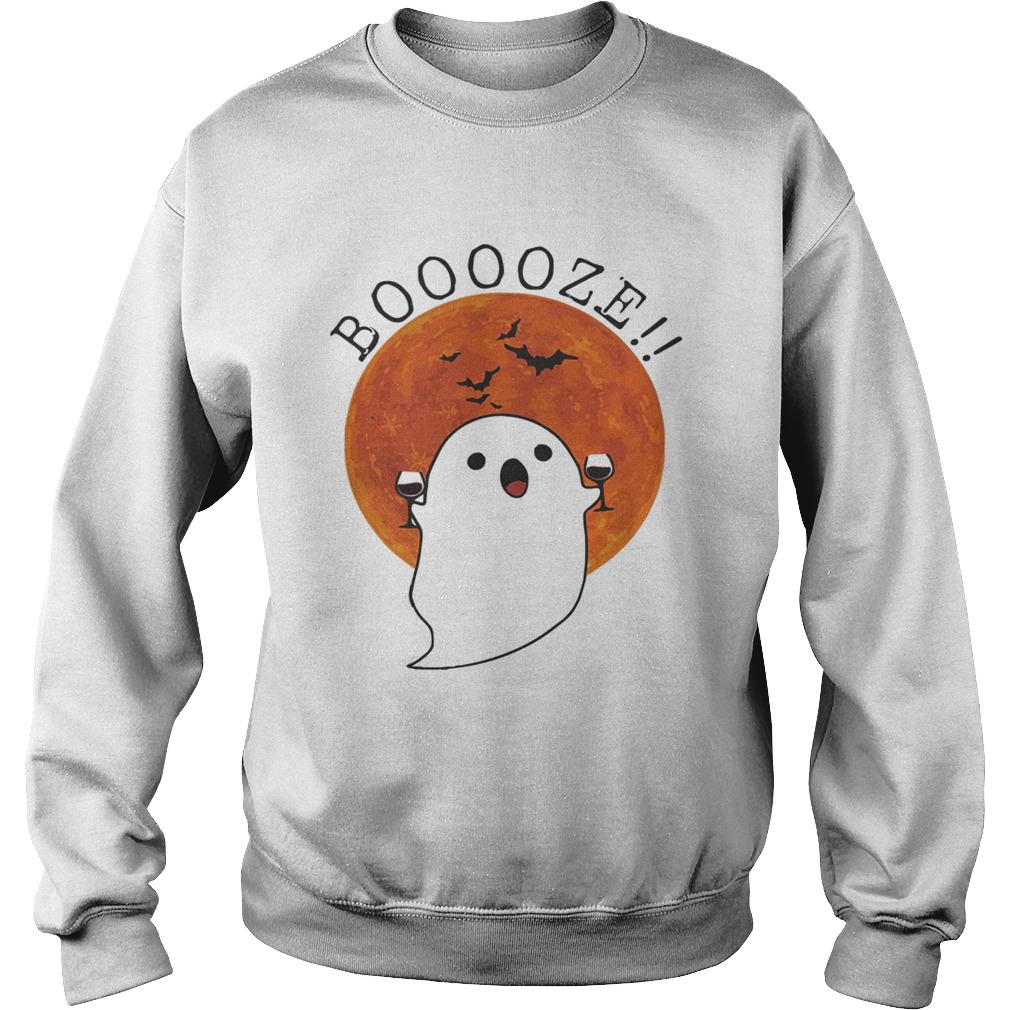 Ghost drinking wine booze Moon Haunted Halloween shirt Ghost drinking wine booze Moon Haunted Halloween shirt