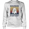 Ghost mask bourbon because 2020 is boo sheet vintage retro shirt