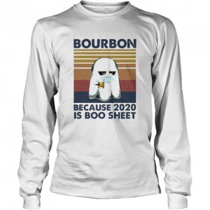 Ghost mask bourbon because 2020 is boo sheet vintage retro shirt