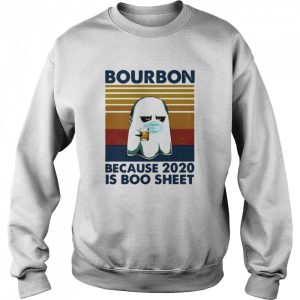 Ghost mask bourbon because 2020 is boo sheet vintage retro shirt