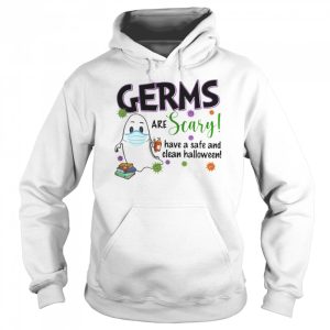 Ghost mask germs are crazy have safe and clean halloween covid 19 shirt 3