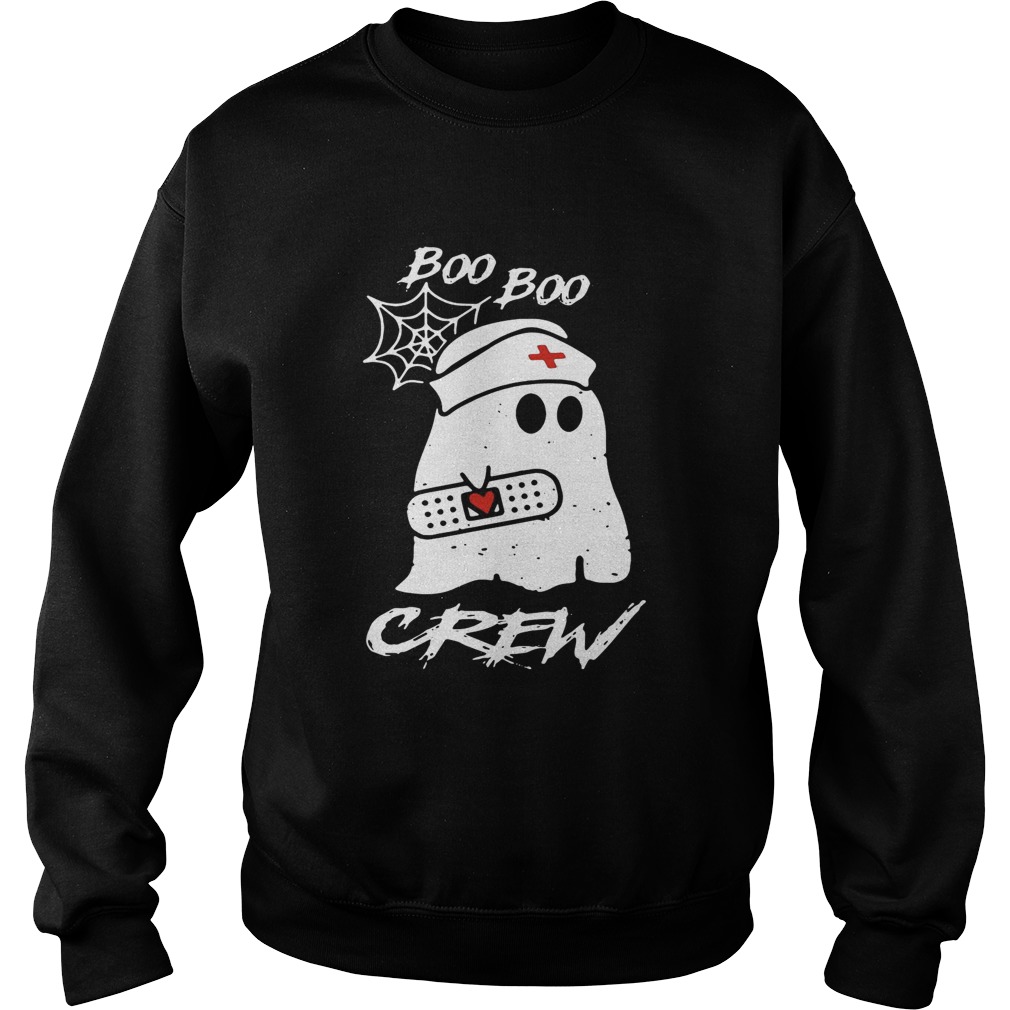 Ghost nurse boo boo crew T-shirt Ghost nurse boo boo crew T-shirt
