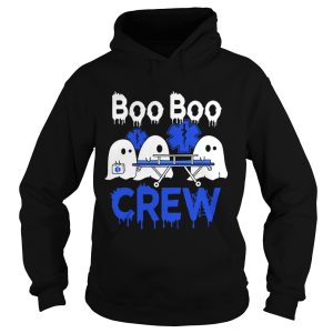 Ghost nurse boo boo crew shirt