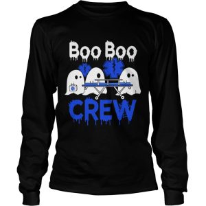 Ghost nurse boo boo crew shirt