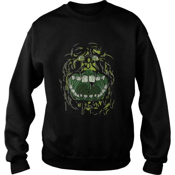 Ghostbusters Slimer Face Halloween Costume Graphic shirt