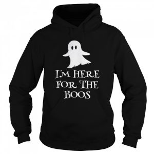Ghostie says I'm Here for the Boos shirt 3