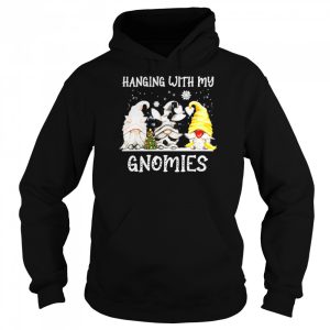 Gnome Christmas Hanging With My Gnomies Shirt 5