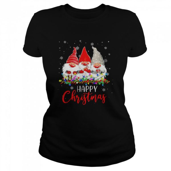 Gnomes Christmas Lights Happy Christmas shirt