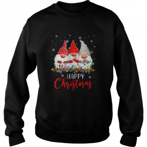 Gnomes Christmas Lights Happy Christmas shirt 4