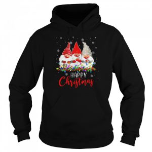 Gnomes Christmas Lights Happy Christmas shirt 5