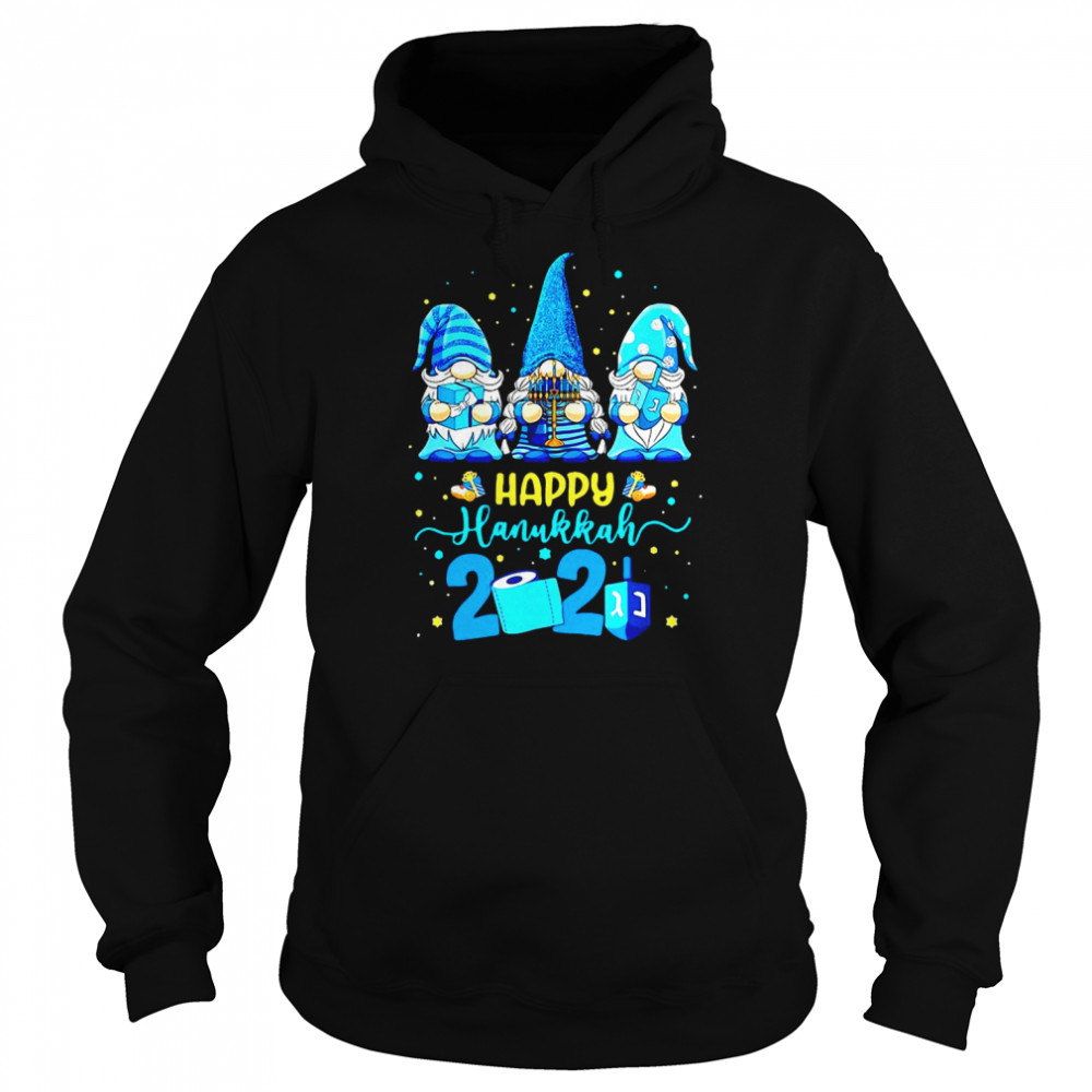 Gnomes Happy Hanukkah 2021 Quarantined Toilet Paper Jewish Chanukah Shirt Gnomes Happy Hanukkah 2021 Quarantined Toilet Paper Jewish Chanukah Shirt
